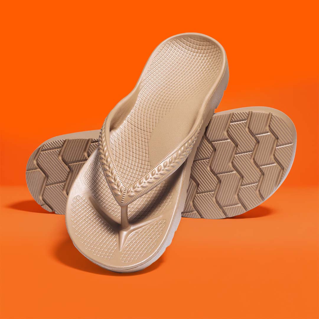 Tongs avec soutien de la voûte plantaire