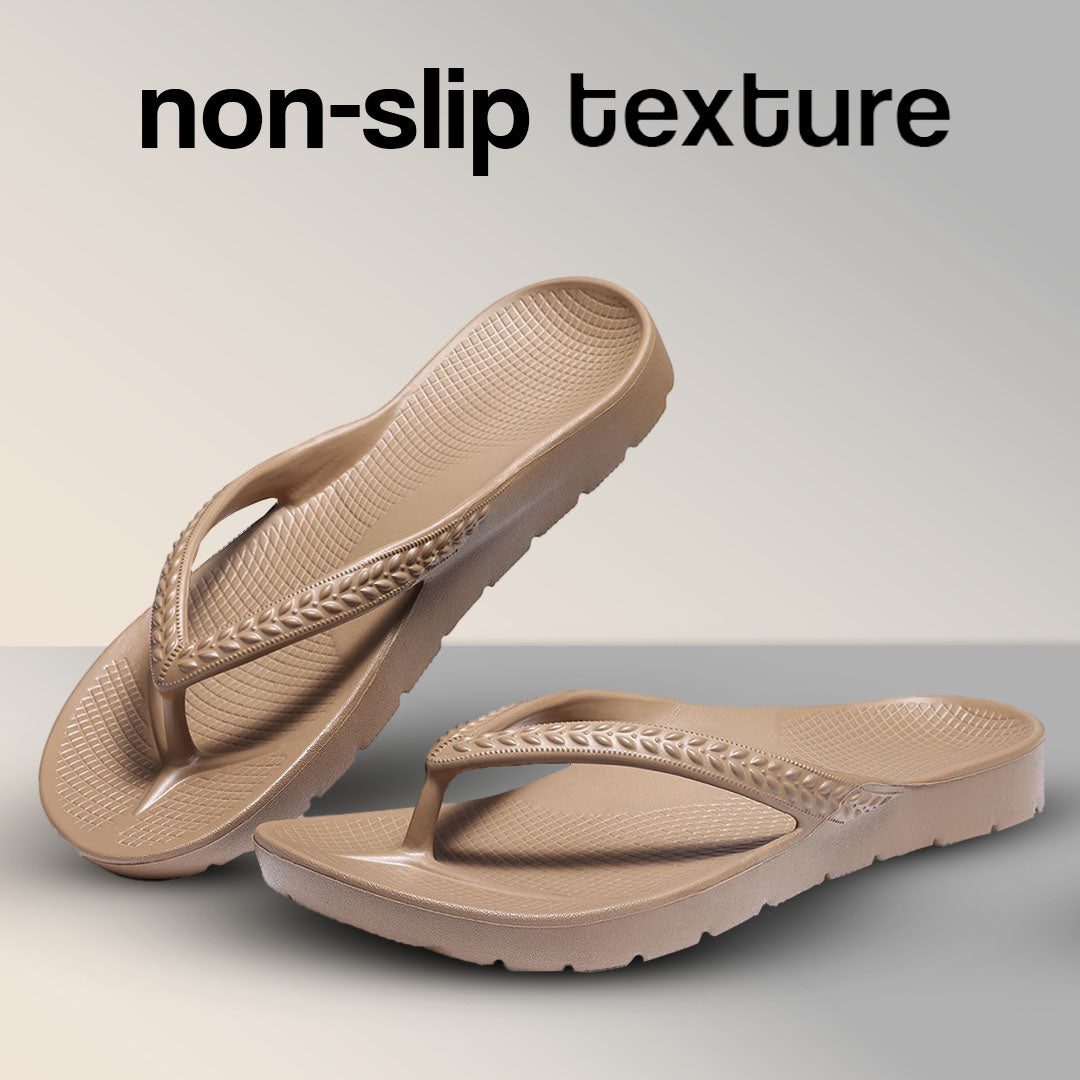 Tongs avec soutien de la voûte plantaire